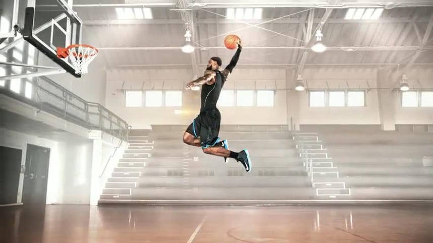 Watch Lebron James become a 3D work of art (What the Future)