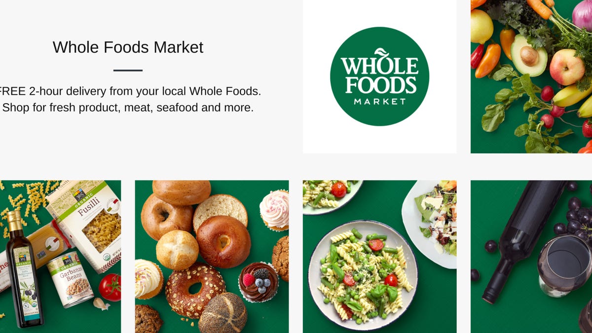 Amazon Prime Now Whole Foods