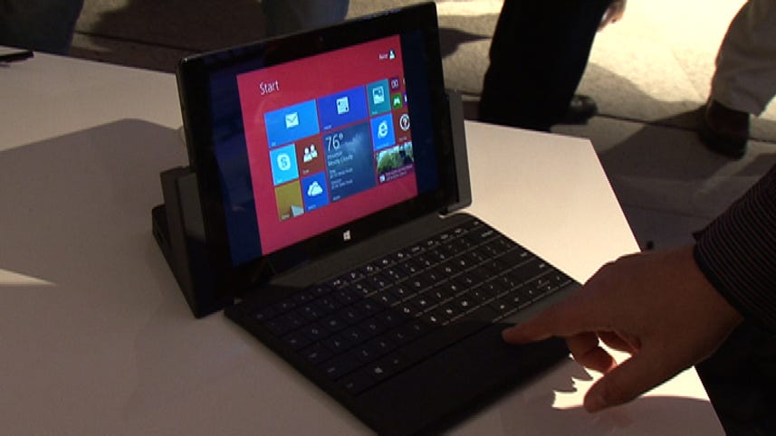 Hands-on: new Surface 2 accessories add backlit keyboard, docks