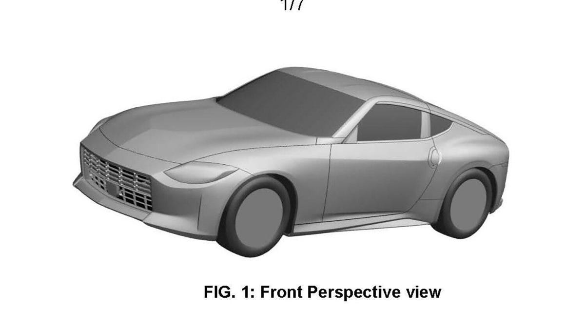 Nissan Z design patent image