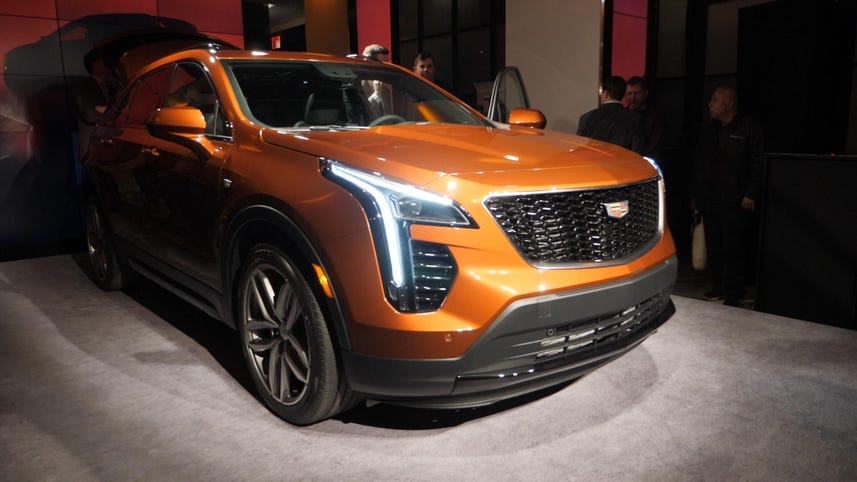 Compact Cadillac XT4 brings turbo power to New York