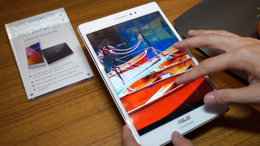 Asus ZenPad S 8.0: 64-bit processing in a 6mm thick tablet