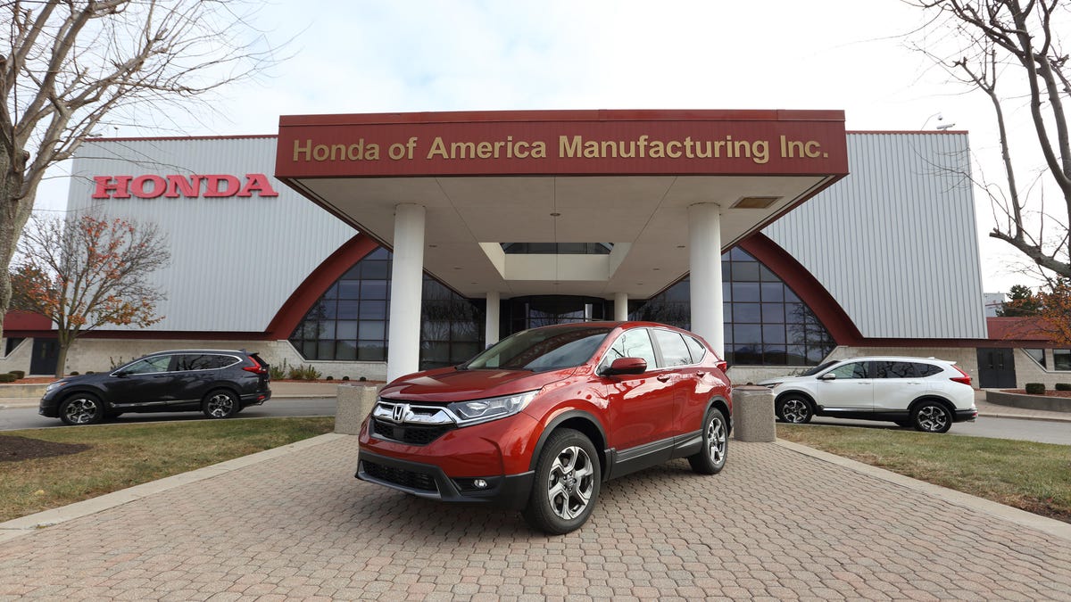 Honda Begins Production of All-New 2017 CR-V in Ohio; First-ever
