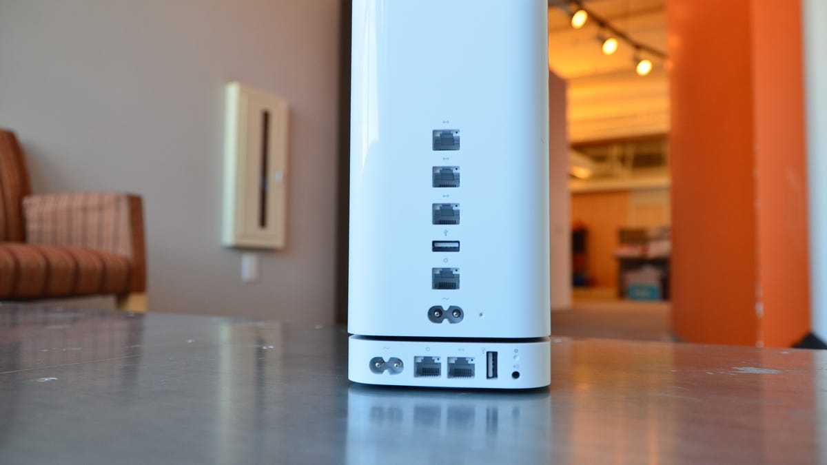 Apple AirPort Extreme Base Station review: Speedy and elegant home Wi-Fi  router - CNET