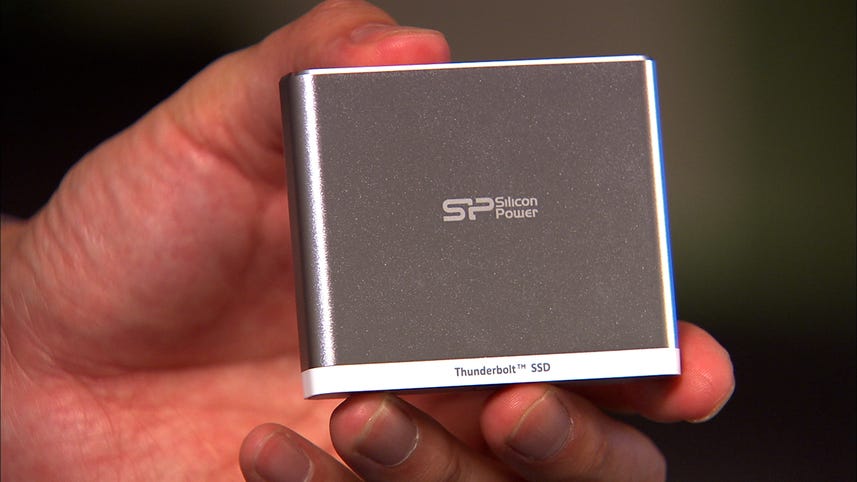 The SP Thunder T11 is the hottest Thunderbolt portable drive -- literally