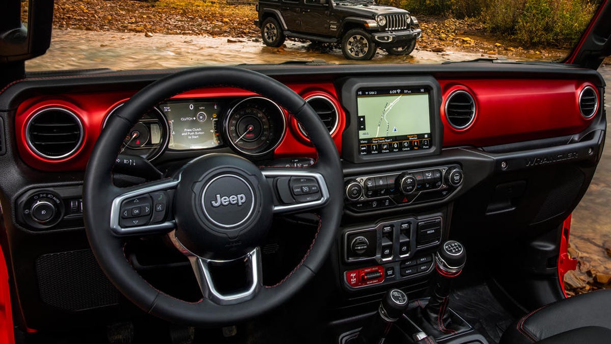 2018 Jeep Wrangler interior pictures show big changes - CNET
