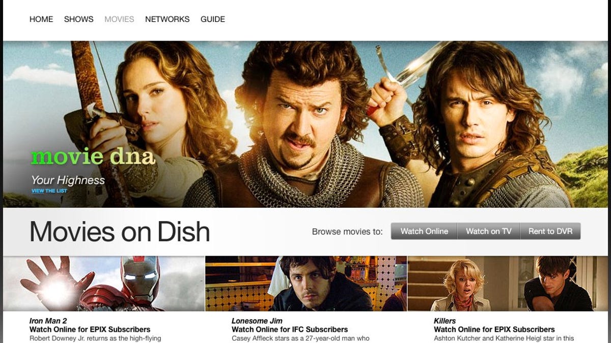 Dish Online now has Epix content.