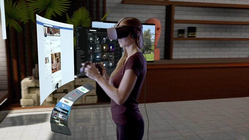 Oculus shows Dash, new 'Minority Report'-type interface for the Rift