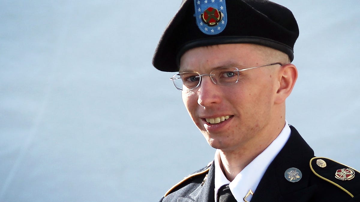 Bradley Manning, the U.S. Army soldier who faced a court martial for providing documents to WikiLeaks, in a file photo.