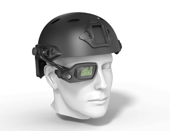 Vuzix envisions military applications for its video glasses, including night vision.
