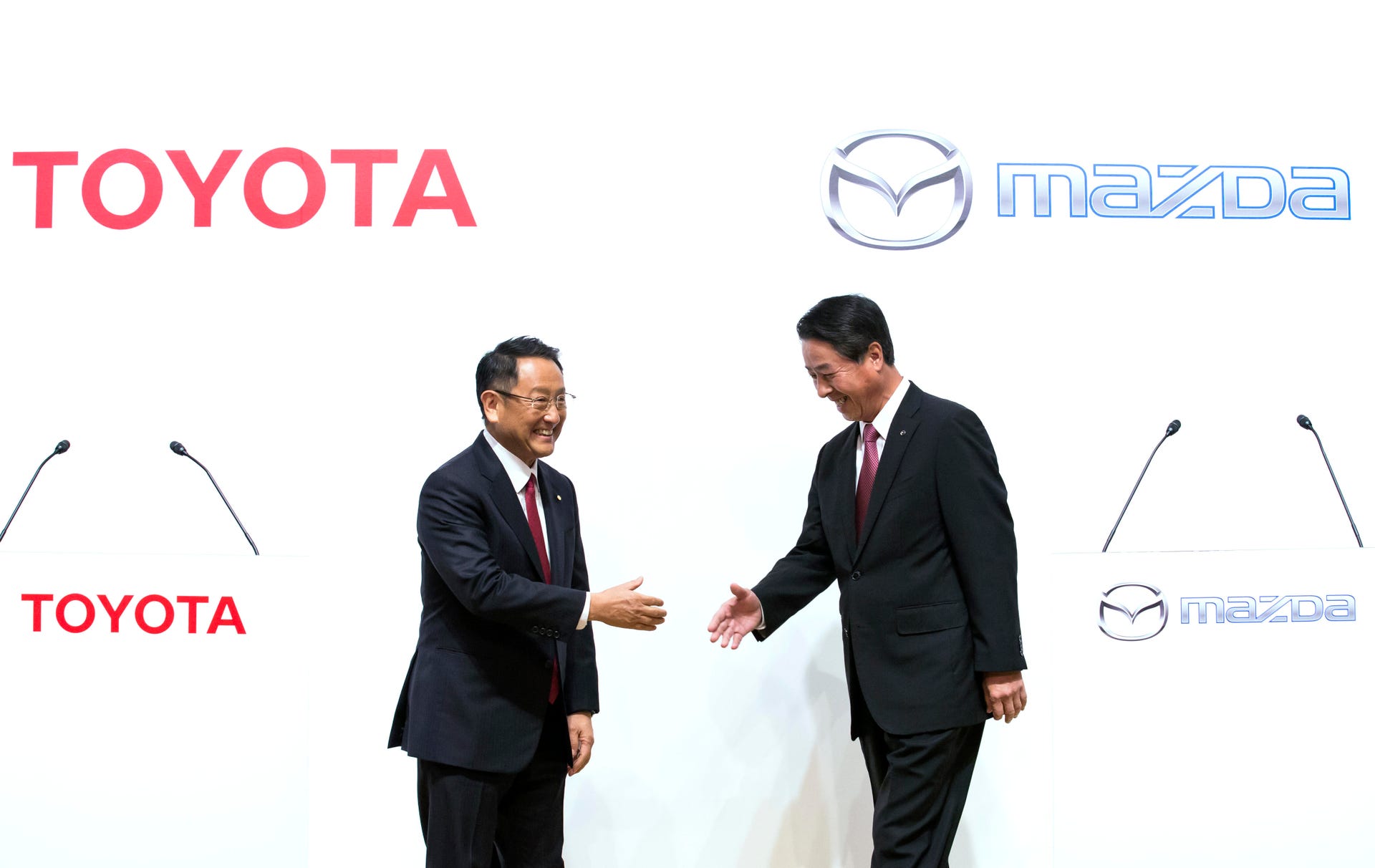 Toyota And Mazda Announce Electric Vehicle Partnership