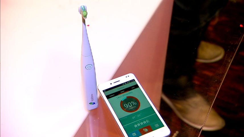 Bluetooth toothbrush improves brushing