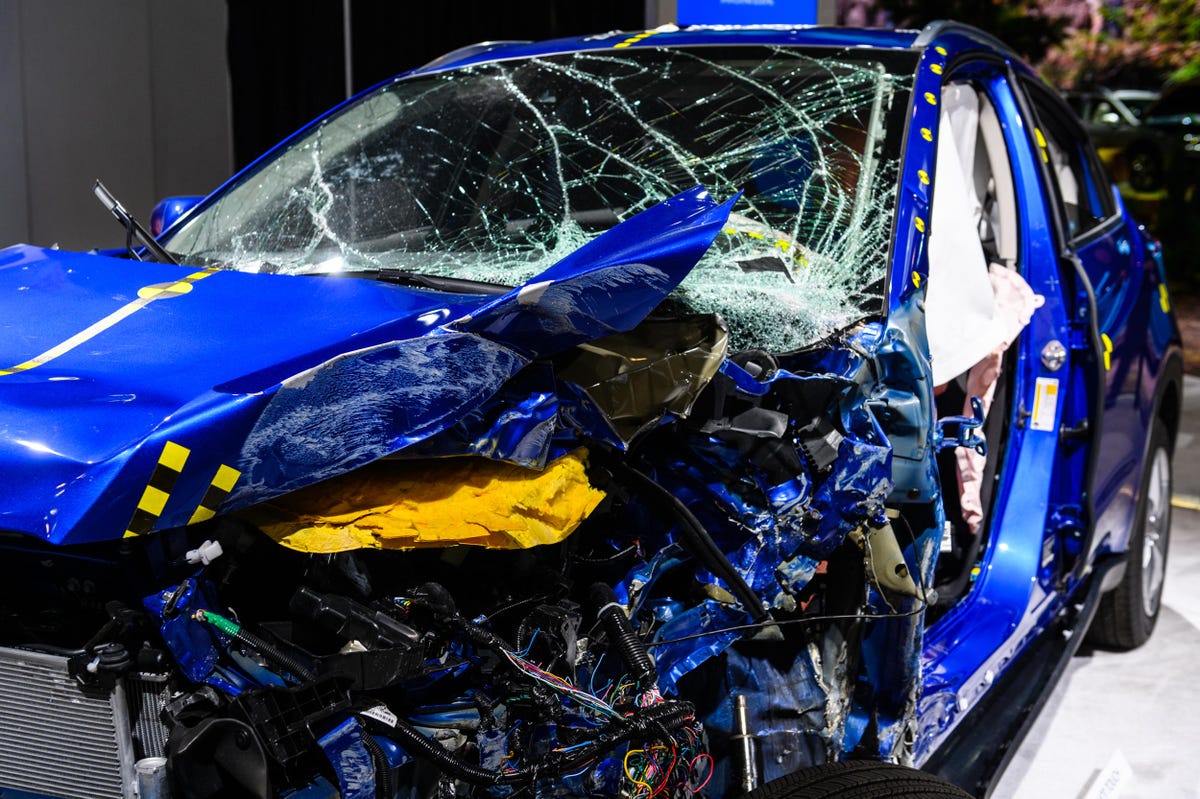 Honda Crashed HR-V
