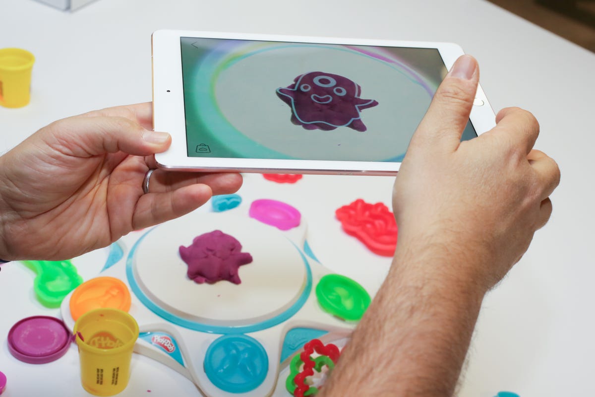 Play-Doh Touch Shape to Life Studio review: Play-Doh Touch brings your  doughy creations to life on an iPad (hands-on) - CNET