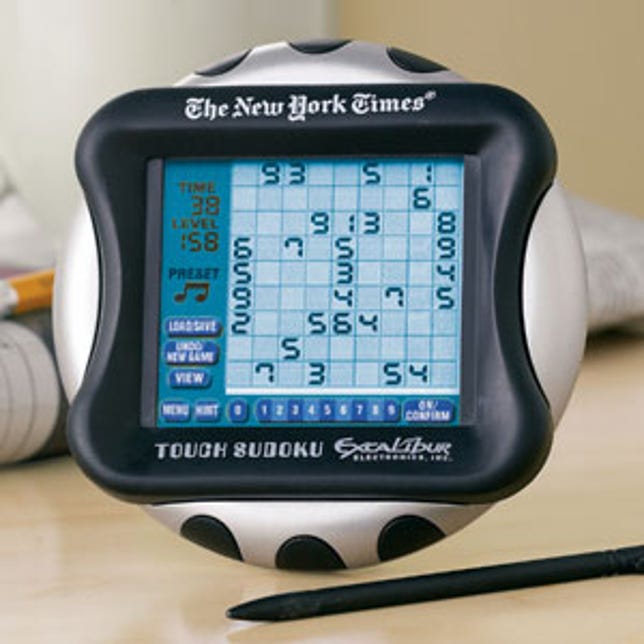 New York Times Touch Screen Sudoku Handheld
