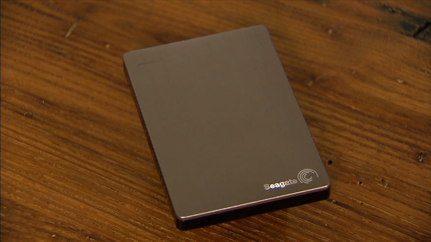 The Seagate Backup Plus Slim is the skinniest 2TB portable drive