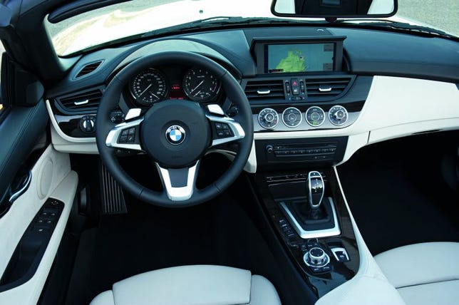 BMW Z4 sDrive35i interior