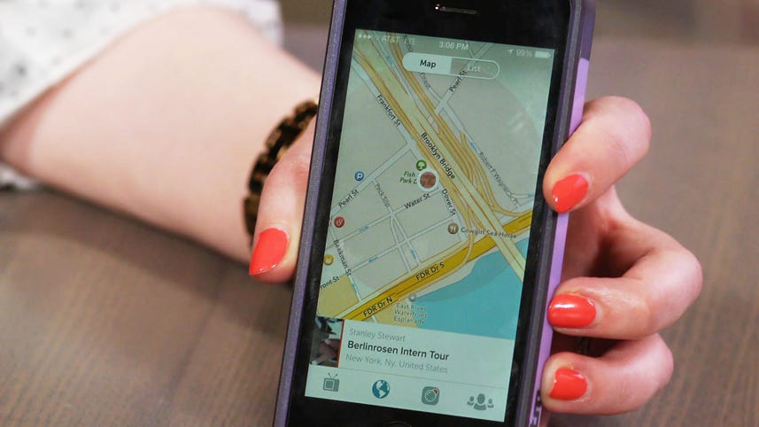 Periscope shares your exact location in global map