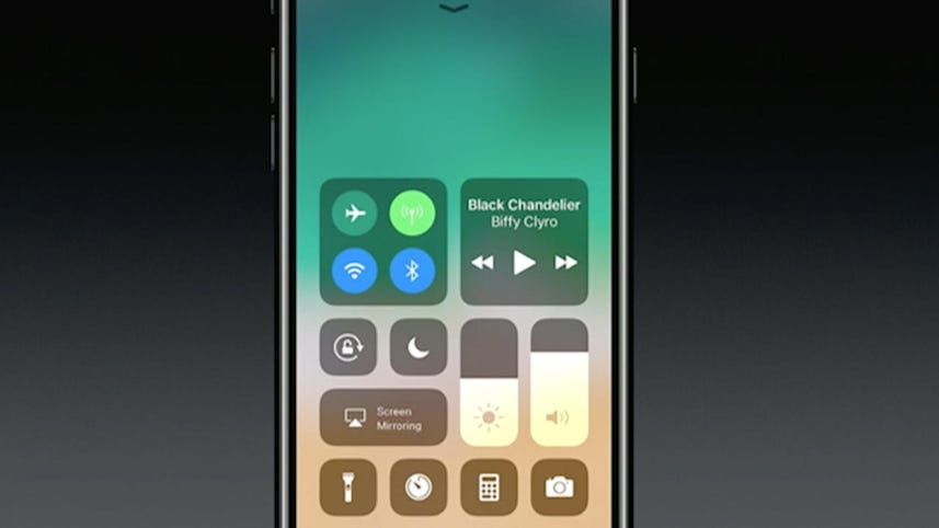 Apple iOS 11 debuts with all-new control center