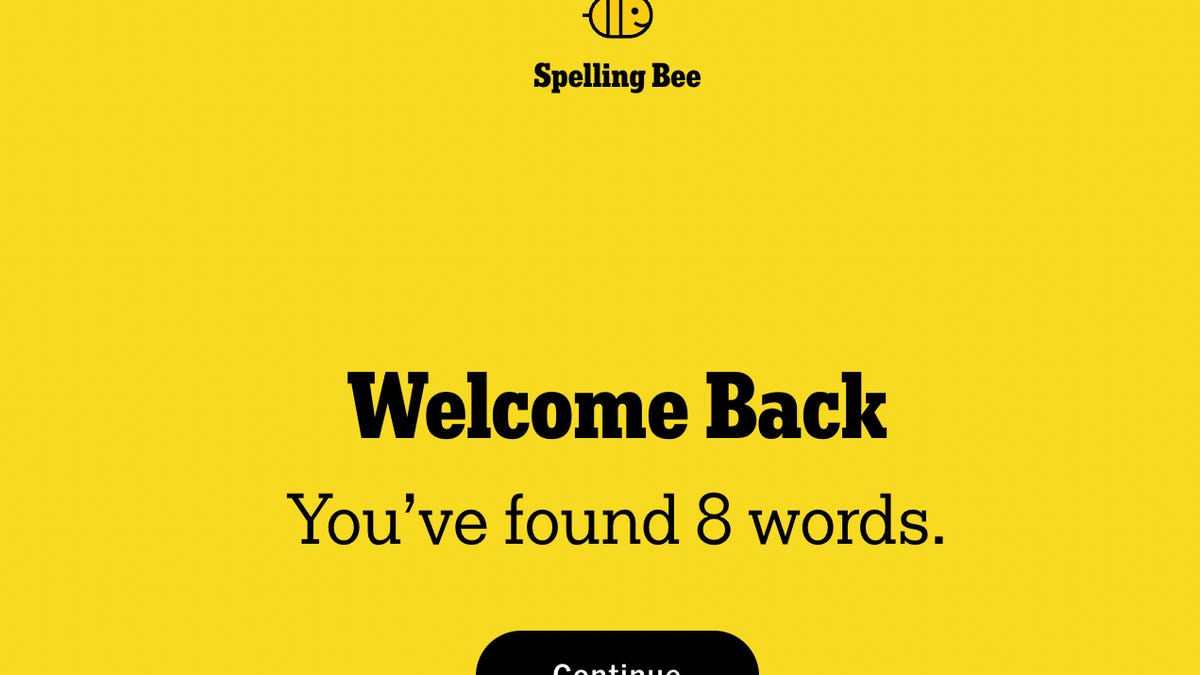 The New York Times Spelling Bee app