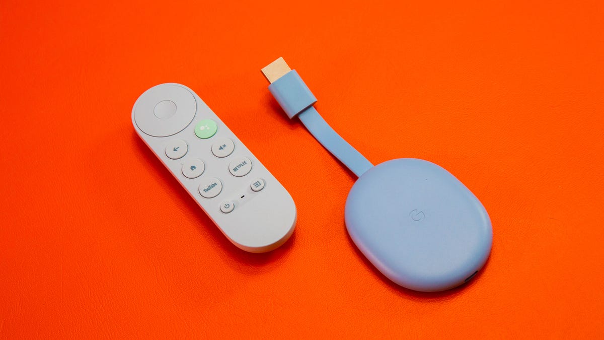 Chromecast with Google TV and voice remote