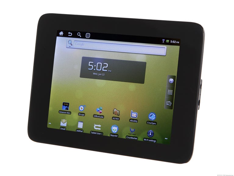 Velocity Micro Cruz Tablet T301 - tablet - Android 2.0 - 4 GB - 7" - with 4 GB SD memory card