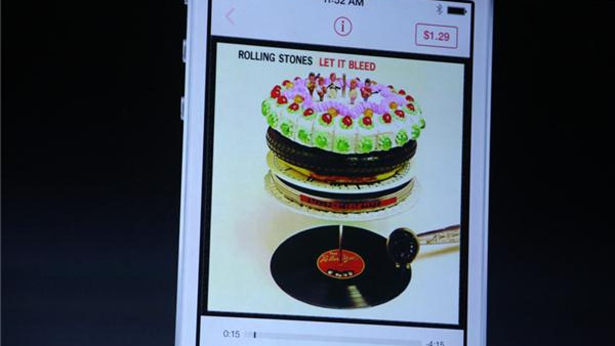 Apple shows off iTunes Radio at WWDC 2013.