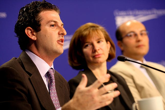 Jared Cohen (left), formerly a member of the State Department's Policy Planning staff, is joining Google to lead a new think tank called Google Ideas.