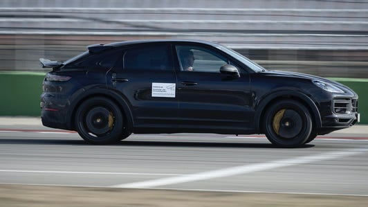 Porsche Cayenne Coupe performance teaser