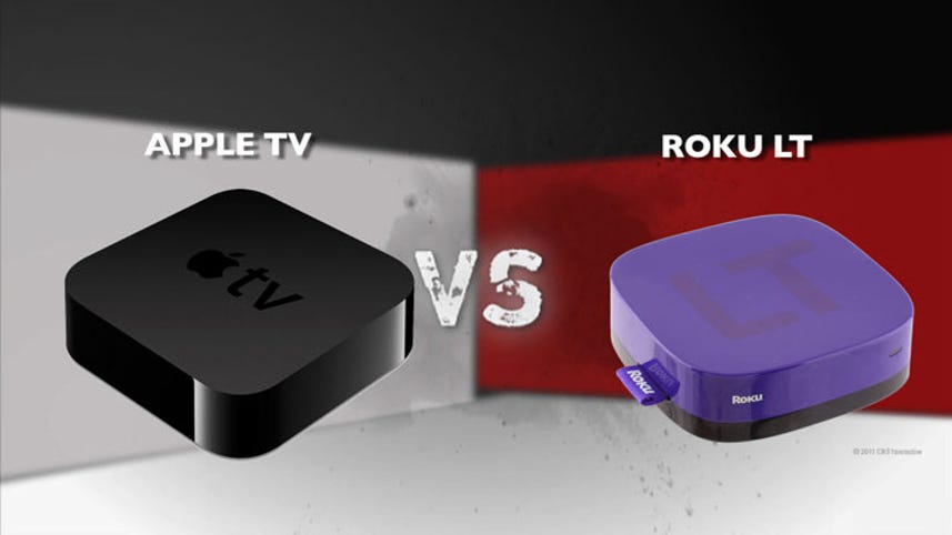 Apple TV vs. Roku LT