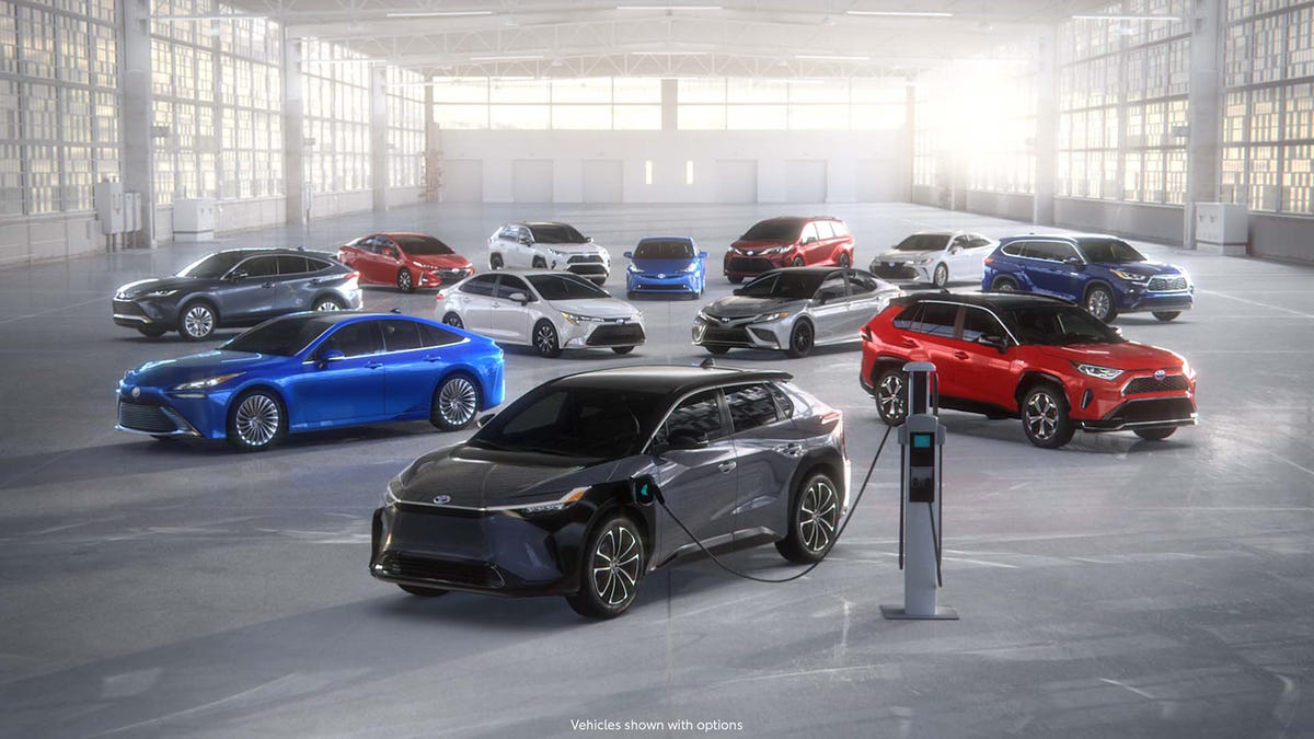 Toyota electrified lineup