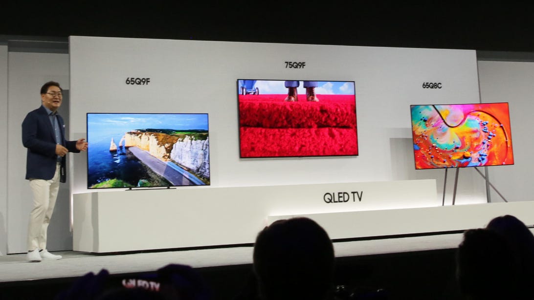 Samsung QLED TVs take on OLED with style, improved picture