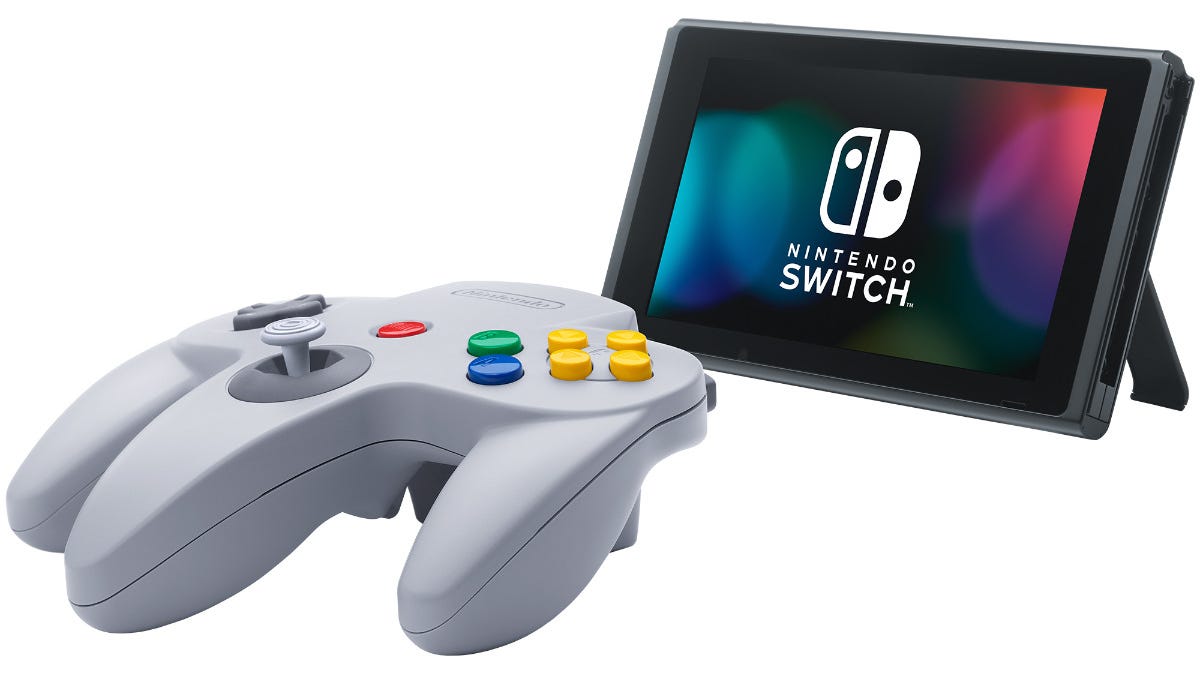 N64 controller for Switch