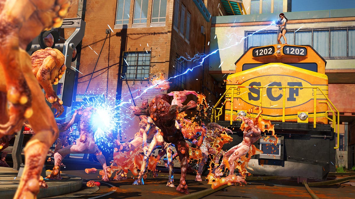 Sunset Overdrive (Xbox One) review: The right kind of crazy - CNET
