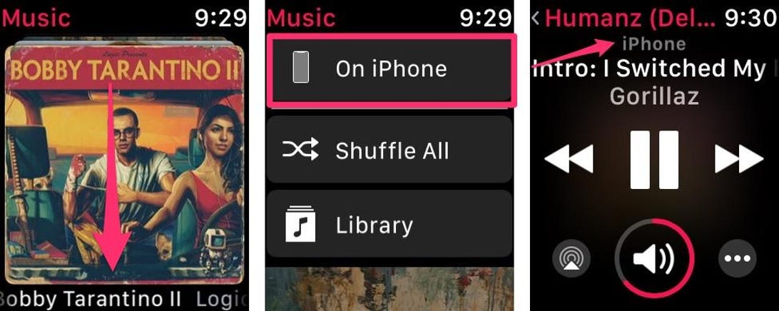 PSA: You can once again browse your iPhone music library from Apple Watch