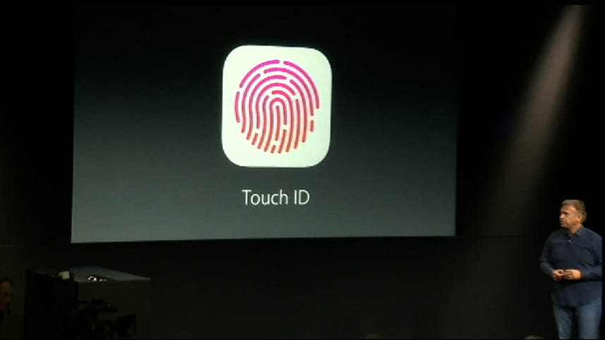 Apple demos Touch ID fingerprint reader for iPhone 5S