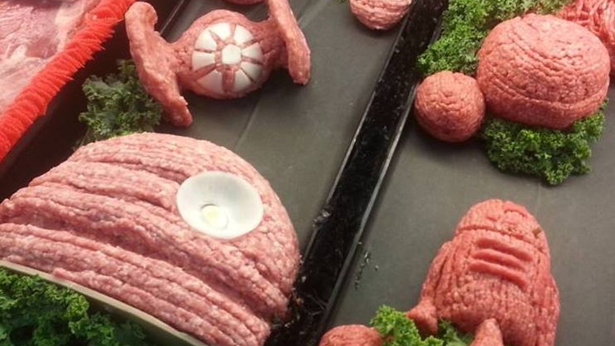 "Star Wars" meat creations