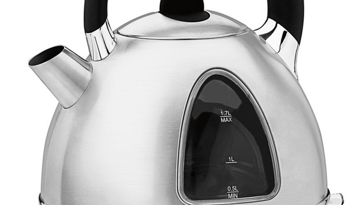 Tea kettle has nothing to hide - CNET