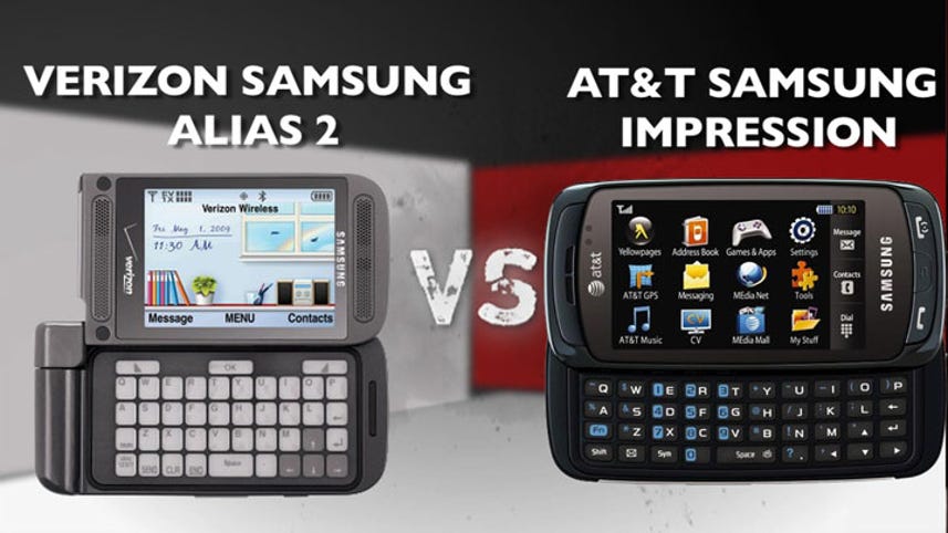 Samsung Alias 2 vs. Samsung Impression