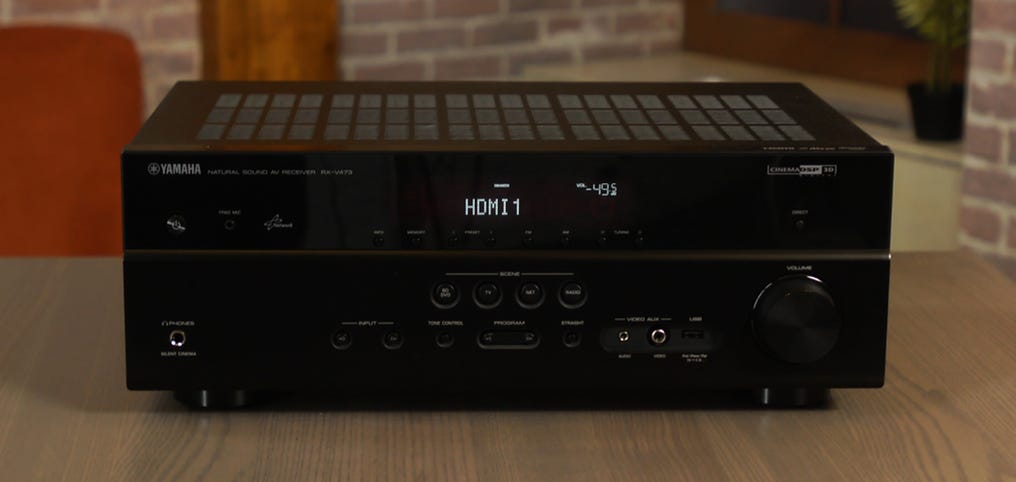 Yamaha's budget receiver is light on HDMI inputs