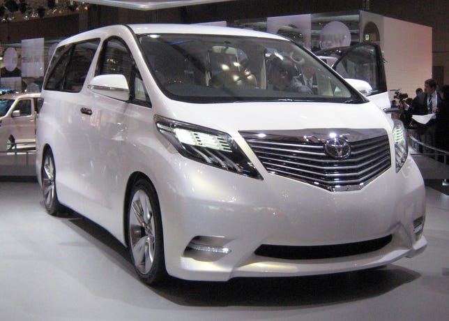 The Toyota FT-MV minivan concept