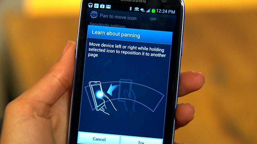 Control your Samsung Galaxy S III with motion gestures