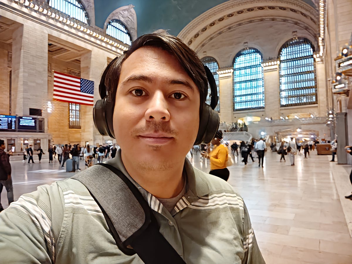Photo of Mike Sorrentino in Grand Central Station