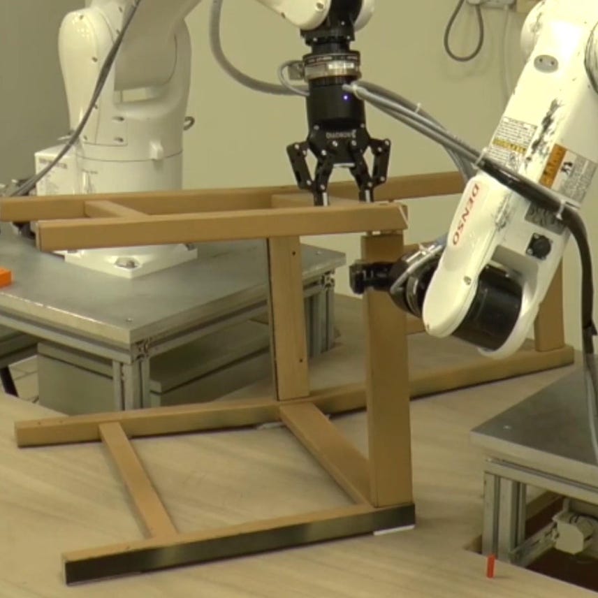 This robot builds Ikea furniture