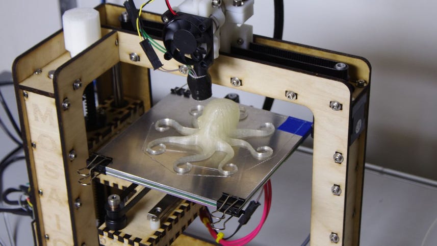 3D Printer Build Week: Final Print (time lapse)
