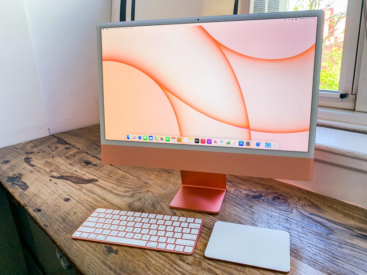 Apple iMac 2021 colors with M1