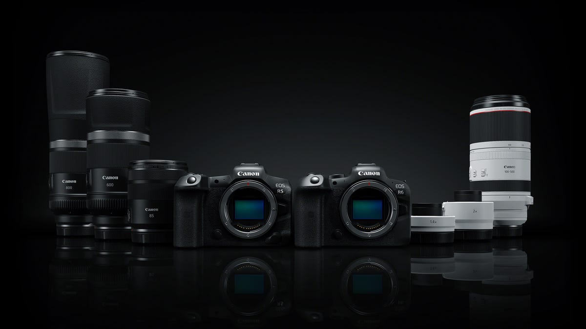 9. Confronto tra Canon EOS R5 e R6 e M50 Mark II