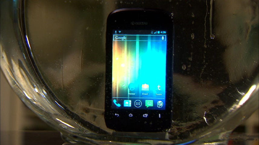 Have a splash with Boost's Kyocera Hydro