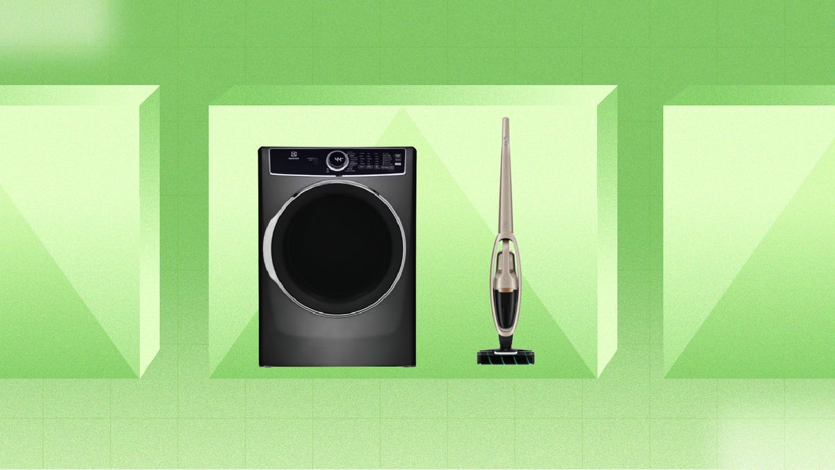 Electrolux WellQ7 vacuum and front load perfect steam dryer