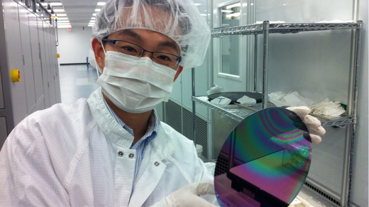 Using silicon wafers to make LED light sources can lower costs and lead to integrating more LEDs on a chip.